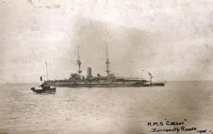 HMS Caesar, British battleship