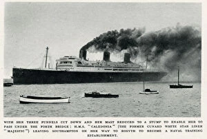 H.M.S Caledonia formerly Majestic 1937