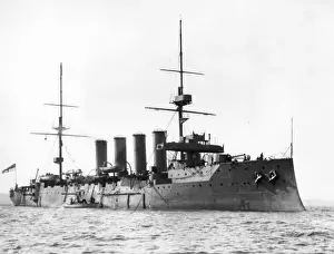 HMS Carnarvon, British armoured cruiser
