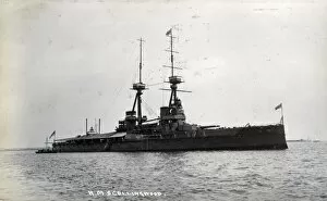 Dreadnought Gallery: HMS Collingwood, British battleship