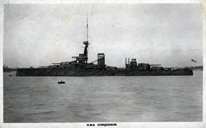 HMS Conqueror, British battleship