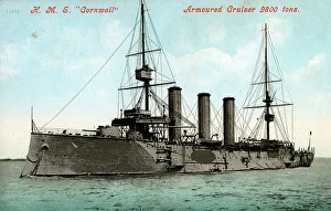Fought Prints: HMS Cornwall