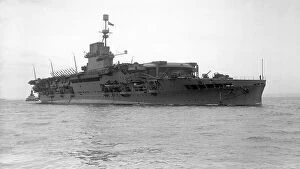 Lightly Collection: HMS Courageous, aircraft carrier