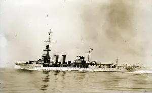 Cruiser Prints: HMS Curacoa, British light cruiser