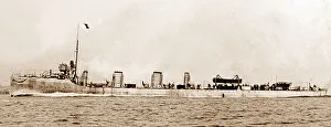 Derwent Prints: HMS Derwent, First Class Destroyer, Royal Navy