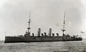 Cruiser Prints: HMS Dido, British protected cruiser