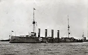 HMS Drake, British protected cruiser