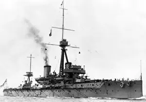 HMS Dreadnought, British battleship, WW1