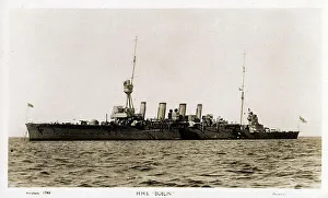 Cruiser Prints: HMS Dublin - a Chatham class light cruiser