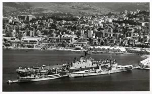 HMS Eagle, British aircraft carrier, Beirut, Lebanon