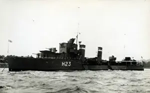 Destroyer Prints: HMS Echo, British destroyer, WW2