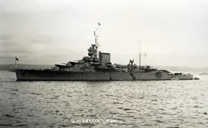 Hawkins Prints: HMS Effingham, British heavy cruiser