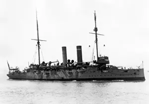 Endymion Prints: HMS Endymion, Edgar-class cruiser, WW1