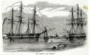 True Prints: HMS Erebus and HMS Terror, Franklin expedition