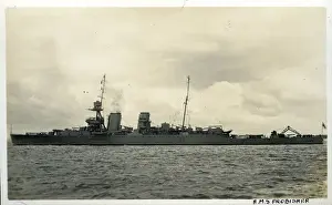 Hawkins Prints: HMS Frobisher, British heavy cruiser