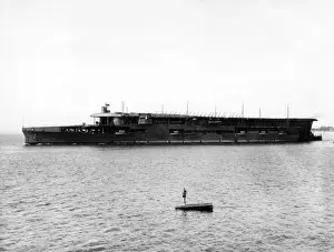 Courageous Prints: HMS Furious aircraft carrier, WW1