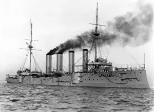 Armoured Prints: HMS Good Hope, British armoured cruiser