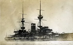Hannibal Collection: HMS Hannibal, British battleship