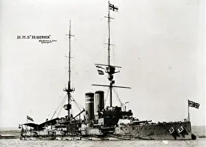 Dreadnought Prints: HMS Hibernia, British battleship