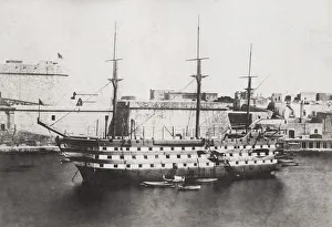 HMS Hibernia at Malta