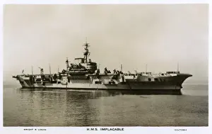 HMS Implacable, British aircraft carrier