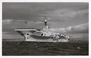 Battleships Prints: HMS Implacable, British aircraft carrier