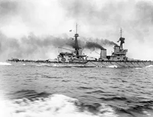 Images Dated 20th September 2011: HMS Inflexible, British battlecruiser, WW1