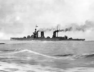 HMS Lion, British battlecruiser, WW1