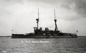 Dreadnought Prints: HMS Lord Nelson, British battleship