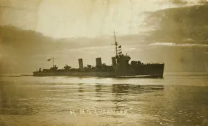 Images Dated 1st February 2018: HMS Lysander, Laforey class destroyer