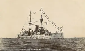 HMS Magnificent - Royal Navy