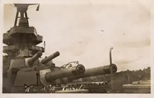 Duke Class Prints: HMS Marlborough - A and B Twin Gun Turrets
