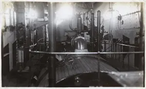 Duke Class Prints: HMS Marlborough - Part of the Central engine room