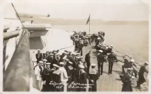 Duke Class Prints: HMS Marlborough - A Sunday forenoon at Canakkale