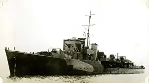 HMS Middleton, Scapa Flow, WW2