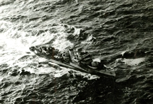Images Dated 12th July 2016: HMS Middleton, Scapa Flow, WW2