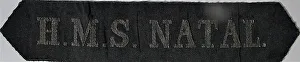 Images Dated 30th April 2012: HMS Natal w- Warrior class cruiser