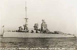 HMS Nelson - British Naval Battleship