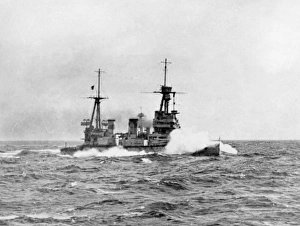 Images Dated 19th October 2011: HMS New Zealand, WW1