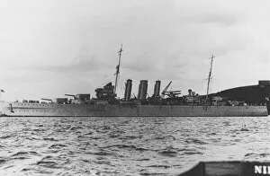 Images Dated 20th September 2011: HMS Norfolk, British heavy cruiser, WW2