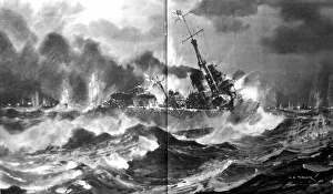 Images Dated 27th December 2004: HMS Onslow at the Battle of the Barents Sea, Second World