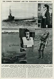 Sunk Gallery: HMS Poseidon submarine escape apparatus
