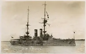 Dreadnought Prints: HMS Queen, London or Queen class pre-dreadnought battleship
