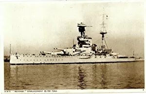 Personal Gallery: HMS Revenge, battleship, Revenge class