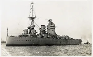 Images Dated 4th August 2015: HMS Rodney, British battleship