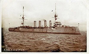 HMS Roxburgh - Devonshire-class armoured cruiser