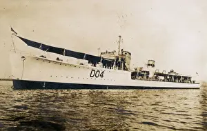 Destroyer Prints: HMS Seraph, British destroyer