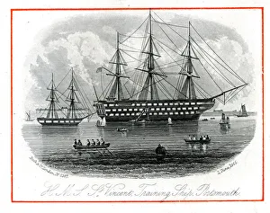 HMS St Vincent, Royal Navy training ship, Portsmouth
