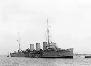 Destroyer Prints: HMS Swift, British destroyer leader, WW1