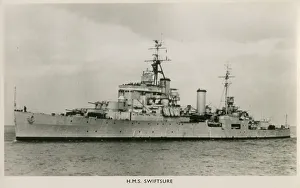 Cruiser Prints: HMS Swiftsure - Minotaur-class light cruiser